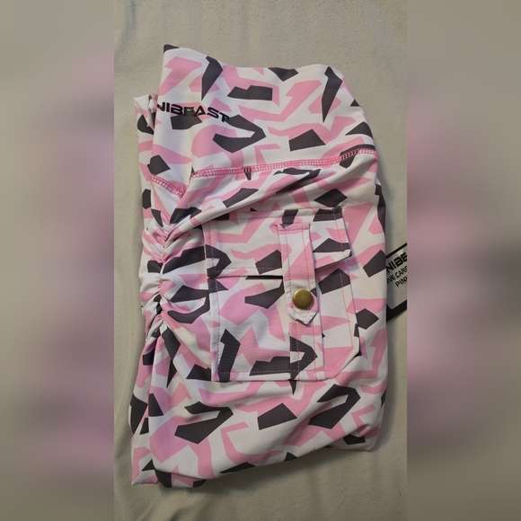 MINIBEAST pink camo leggings L - Picture 2 of 4